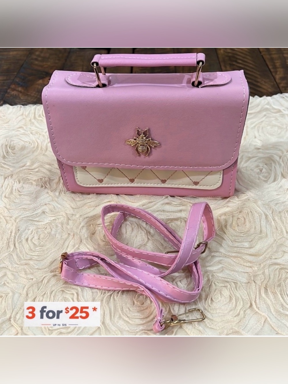 🆕 Lilac Adjustable crossbody bag